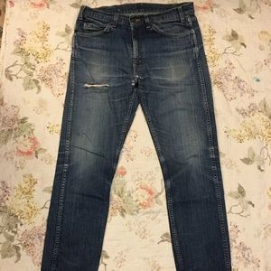 Levi’s lvc orange tab 606.